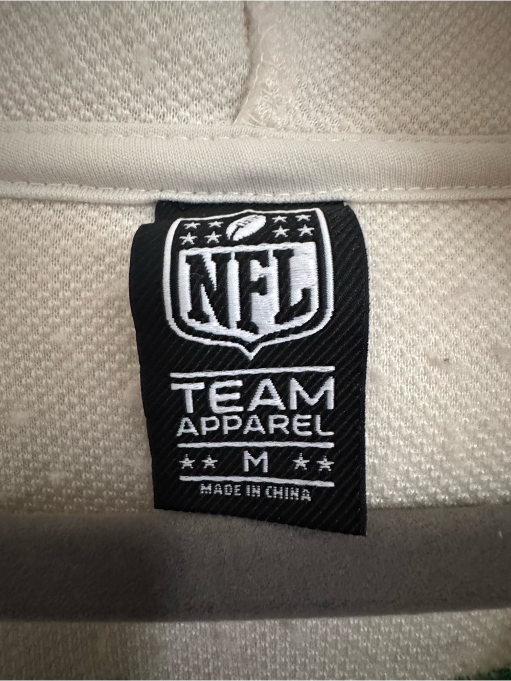 Aeropostale NFL Cream Teddy Philadelphia Eagles Warm Sherpa Hoodie - Picture 2 of 6